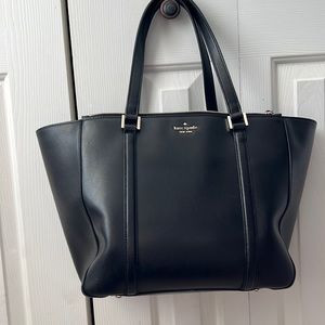 BLACK KATE SPADE TOTE